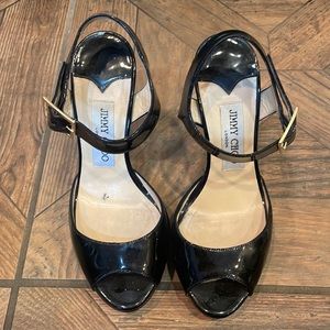 Black Jimmy Choo High Heels